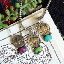 Load image into Gallery viewer, Buffalo Coin Pendant A