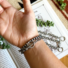Load image into Gallery viewer, Stainless Steel Toggle Chain Bracelets