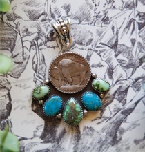 Load image into Gallery viewer, Verde Valley &amp; Blue Ridge Buffalo Coin Pendant
