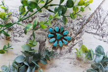 Load image into Gallery viewer, Blue Ridge Cow Statement Necklace
