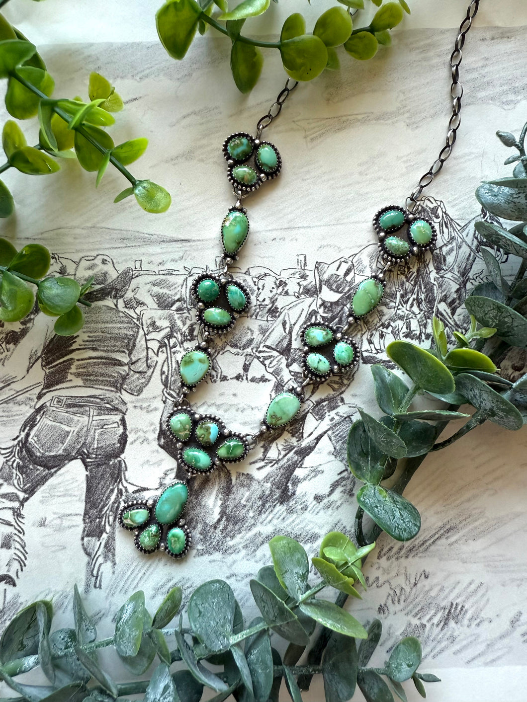 Verde Valley Statement Drop Necklace
