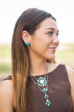 Load image into Gallery viewer, Blue Ridge 3-Stone Stud Earrings
