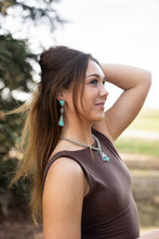 Load image into Gallery viewer, Flower Power Dangle Earrings
