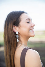 Load image into Gallery viewer, White Buffalo Cactus Dangle Earrings
