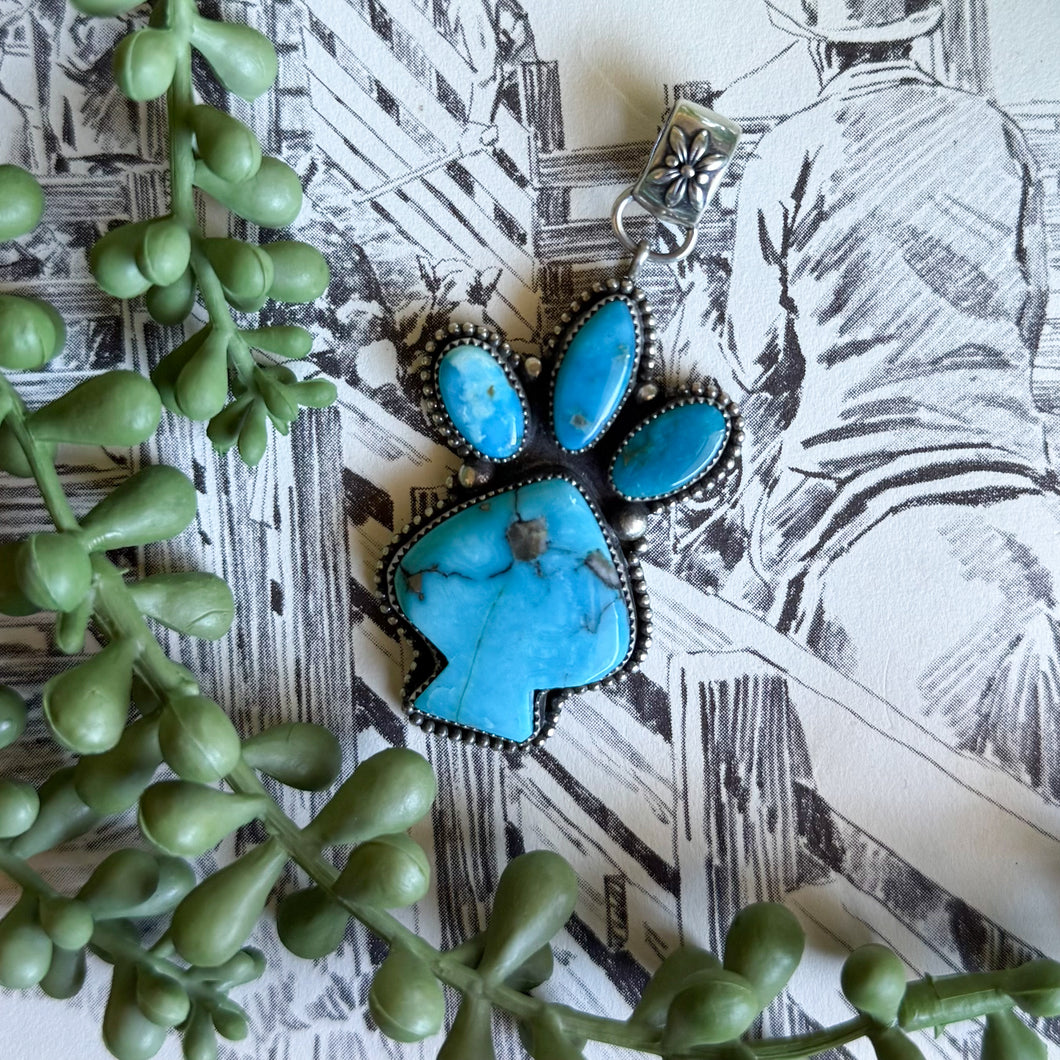 Kingman Spade Pendant