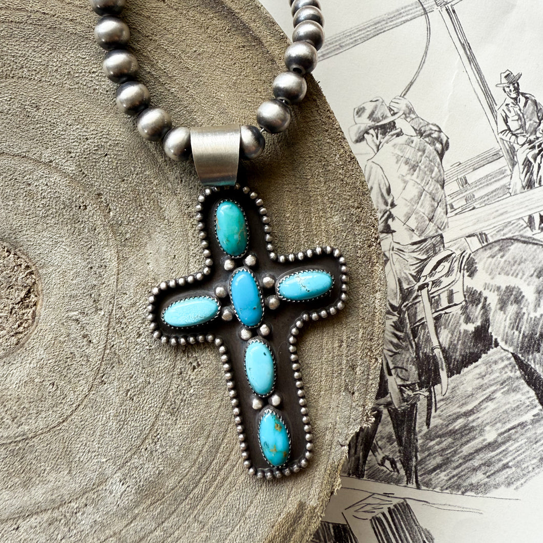 Kingman Cross Pendant