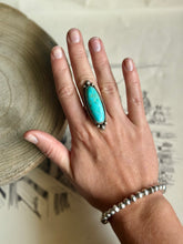 Load image into Gallery viewer, Kingman Statement Ring Size 8
