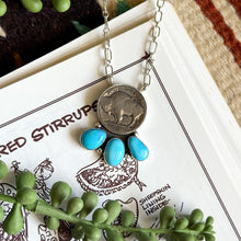 Load image into Gallery viewer, Blue Ridge Buffalo Coin Necklace
