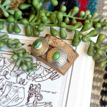 Load image into Gallery viewer, Sonoran Gold Concho Earrings
