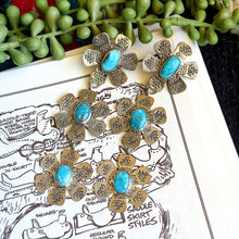 Load image into Gallery viewer, Flower Power Statement Earrings
