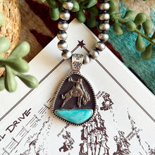 Load image into Gallery viewer, Bronc Pendant #1
