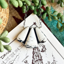 Load image into Gallery viewer, White Buffalo Statement Necklace
