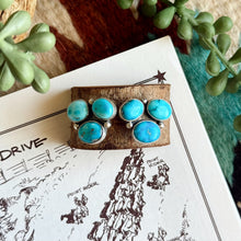 Load image into Gallery viewer, Blue Ridge 3-Stone Stud Earrings
