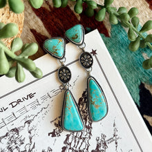 Load image into Gallery viewer, Flower Power Dangle Earrings
