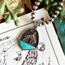 Load image into Gallery viewer, Bronc Pendant #2
