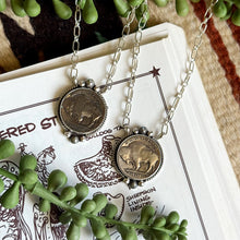 Load image into Gallery viewer, Buffalo Coin Necklaces A &amp; B

