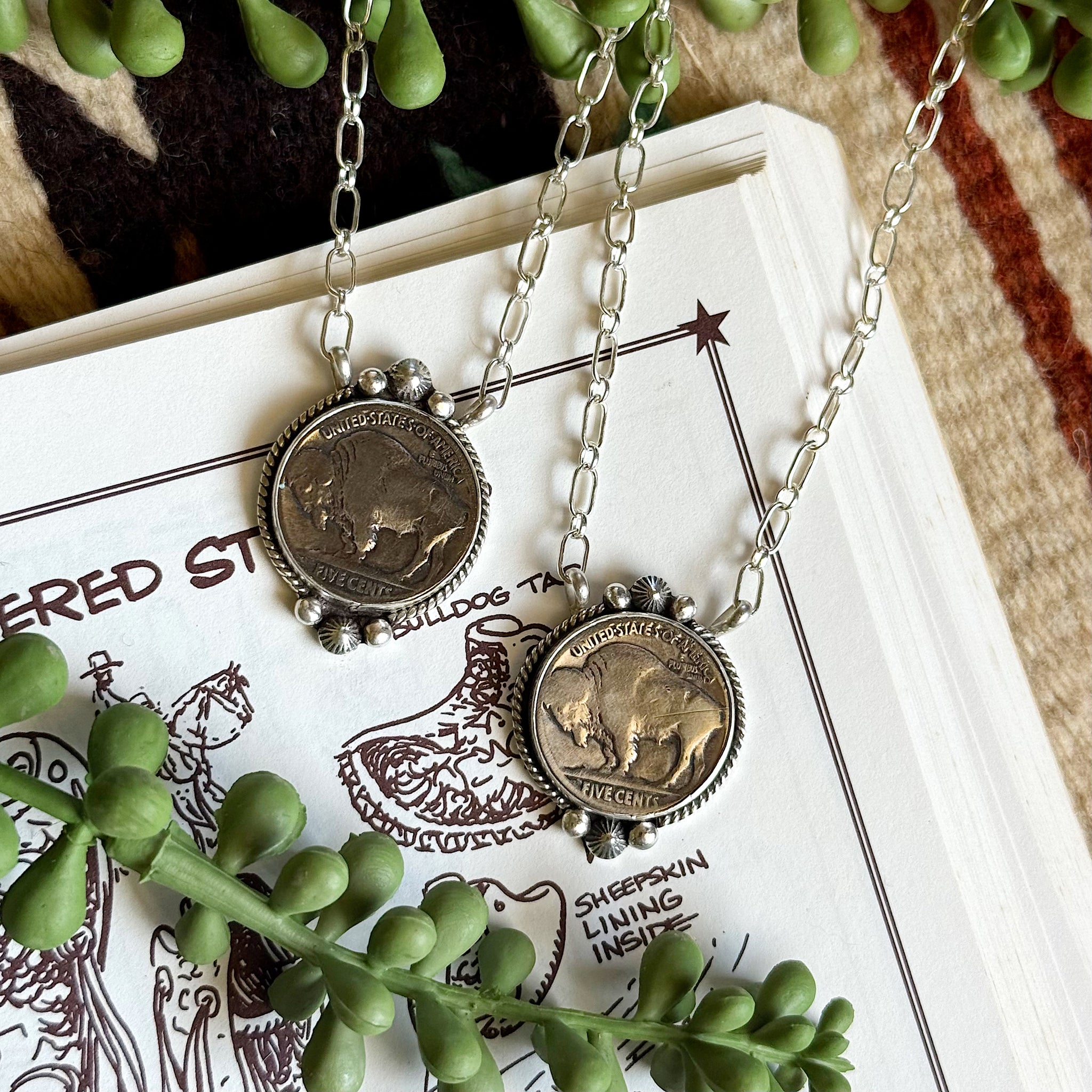 Buffalo Coin Necklaces A & B – C3 Silver Co
