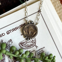 Load image into Gallery viewer, Buffalo Coin Necklace C
