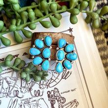 Load image into Gallery viewer, Blue Ridge Half Cluster Earrings
